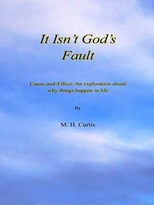cover image of It Isn't God's Fault